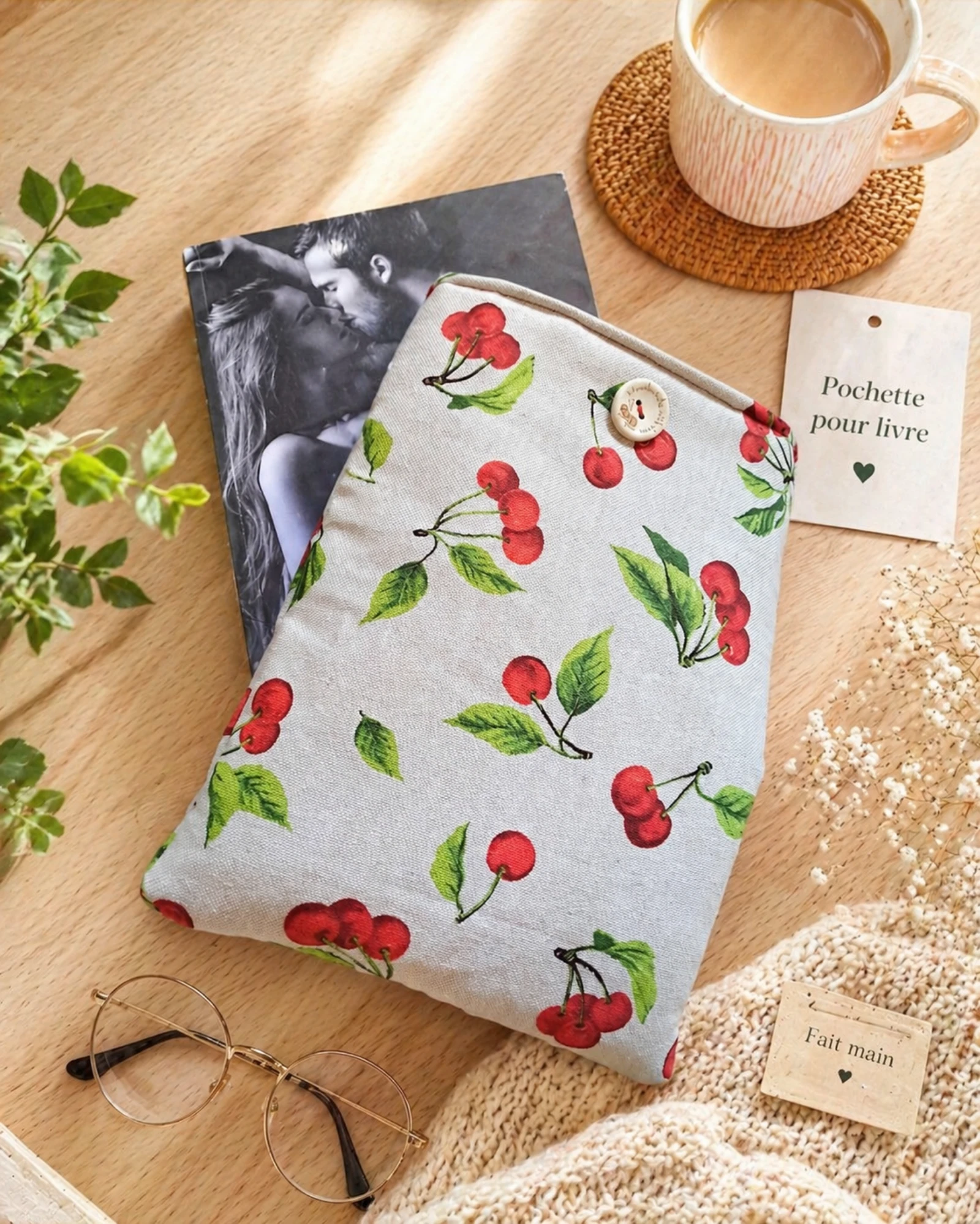 Pochette livre broché 